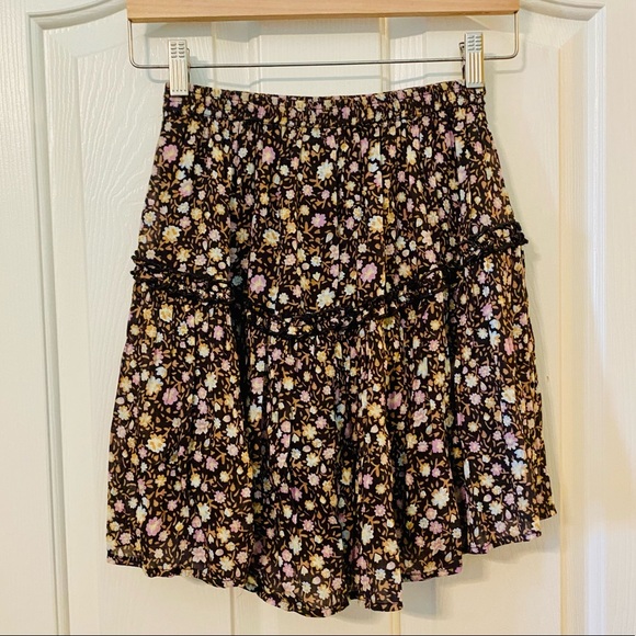NWT Spell & the Gypsy Collective Black Rae Mini Skirt - Picture 8 of 15